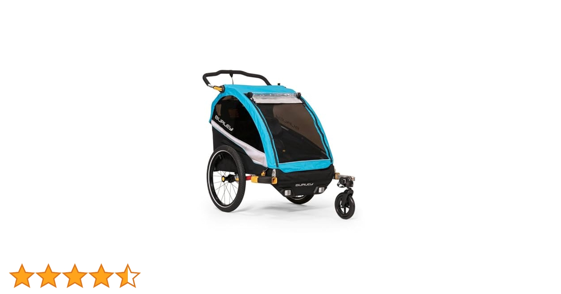 Amazon | バーレー(Burley) 自転車ベビーカー アクア 2人乗り